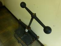 20" x 15.5" replica antique book press