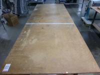 3320 mm x 1220 mm x 940 mm mobile layup table