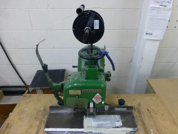 Wepoma Polygraph 703/1 wire stitcher, s/n 0368419
