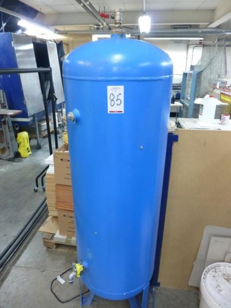 JEA welded mild steel 270 L air receiver (2007)