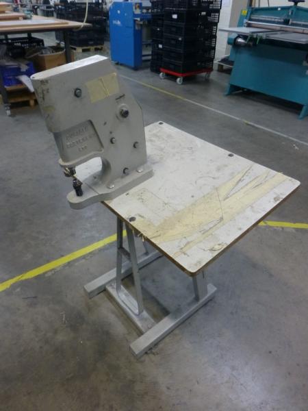 Durable Fastners Ltd treadle operated button press