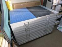 10 draw steel plan chest 1360 mm x 920 mm x 910 mm