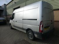 Vaxuhall Movano L2H2 F3500 CDTI 3.5 tonne, 2299 CC, silver panel van, r/n H10 CEM, Odometer reading 59,311 miles with built in Sat Nav  - 3