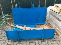 18x steel fabricated stillages & 8x steel fabricated solid side stillages (blue) - 2