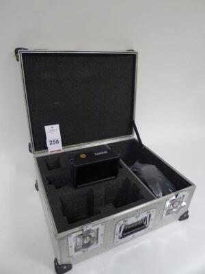 Transvideo R2RFRX 6.5 Inch Anamorphic Video Monitor with Flight Case and V-Lock Plate