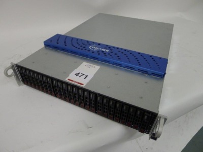 Space SSD 24 Bay Disk Array (No Drives)