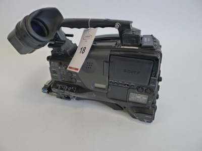 Sony PDW-F800 Professional Disc Camcorder, Serial No. 60136, 2876 Hours.