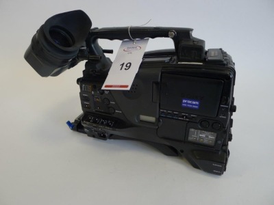 Sony PDW-F800 Professional Disc Camcorder, Serial No. 10220, 6049 hours