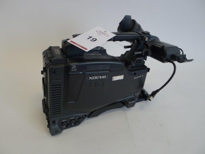 Sony PDW-F800 Professional Disc Camcorder, Serial No. 10220, 6049 hours - 2