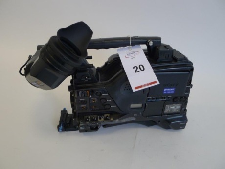 Sony PDW-F800 Professional Disc Camcorder, Serial No. 106696, 5264 Hours.