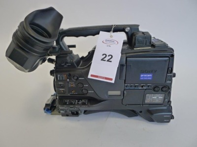 Sony PDW-F800 Professional Disc Camcorder, Serial No. 10703, 3856 Hours