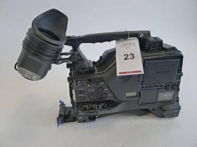 Sony PDW-F800 Professional Disc Camcorder, Serial No. 60297, 3206 Hours