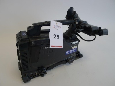 Sony PDW-F800 Professional Disc Camcorder, Serial No. 60293, 3770 Hours - 2