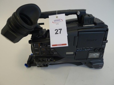 Sony PDW-F800 Professional Disc Camcorder, Serial No. 60249, 4355 Hours