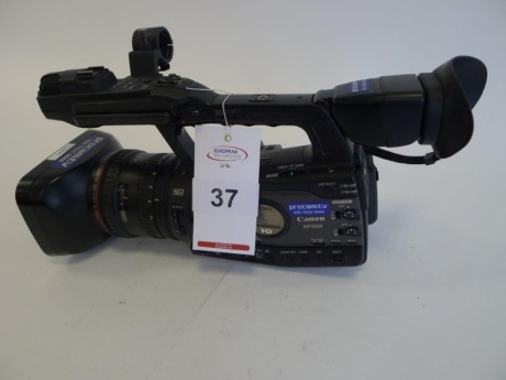 Canon XF305E Professional HD Camcorder, Serial No. 264000000000, 1821 Hours