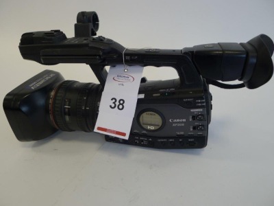 Canon XF305E Professional HD Camcorder, Serial No. 264000000000, 1005 Hours