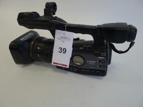 Canon XF305E Professional HD Camcorder, Serial No. 263000000000, 2415 Hours