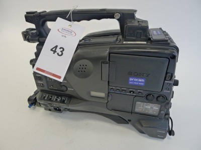 Sony PDW-F800 Professional Disc Camcorder, Serial No. 60307, 2388 Hours