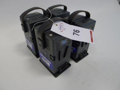 4 Hawk Woods VL-2X2P V-Lock Dual Battery Chargers