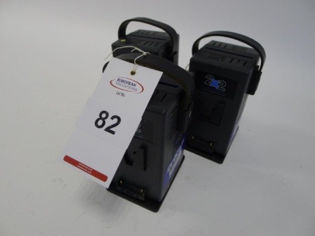 3 Hawk Woods VL-2X2P V-Lock Dual Battery Chargers