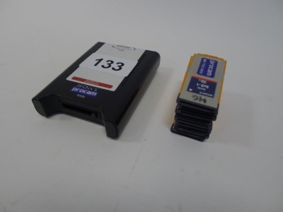 10 Sony SBS -32G1A SXS-1 32 Gb Memory Cards with Sony SBAC-US20 USB Reader/Writer