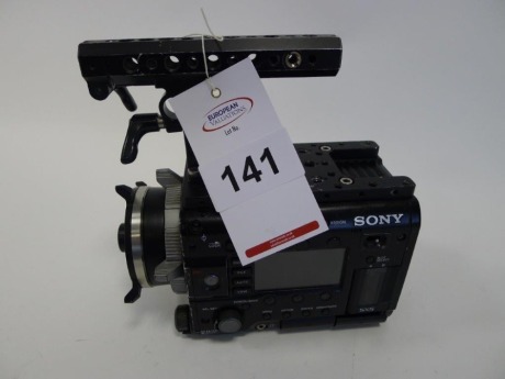 Sony PMW F55 Solid State Memory Camcorder Body, Serial No. 100659, 1434 Hours