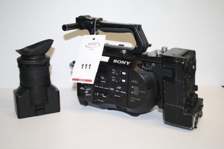 Sony PXW-FS7 Solid State Memory Camcorder Body with Sony XDCA-FS7 Extension Unit and View Finder