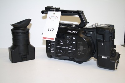 Sony PXW-FS7 Solid State Memory Camcorder Body with Sony XDCA-FS7 Extension Unit and View Finder