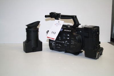 Sony PXW-FS7 Solid State Memory Camcorder Body with Sony XDCA-FS7 Extension Unit and View Finder