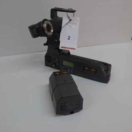 Arri Arriflex 165SR 16mm Film Camera Body with Battery (Chipped Mirror)