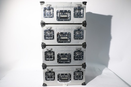 Case Design, 4 x Silver Hardcase for LMB-5 Mattebox, 2013
